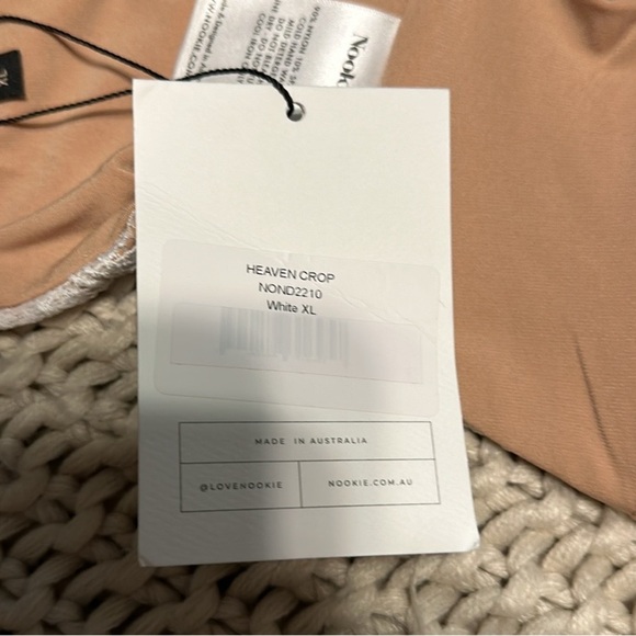 Nookie Revolve Heaven Crop in White XL - Picture 6 of 9